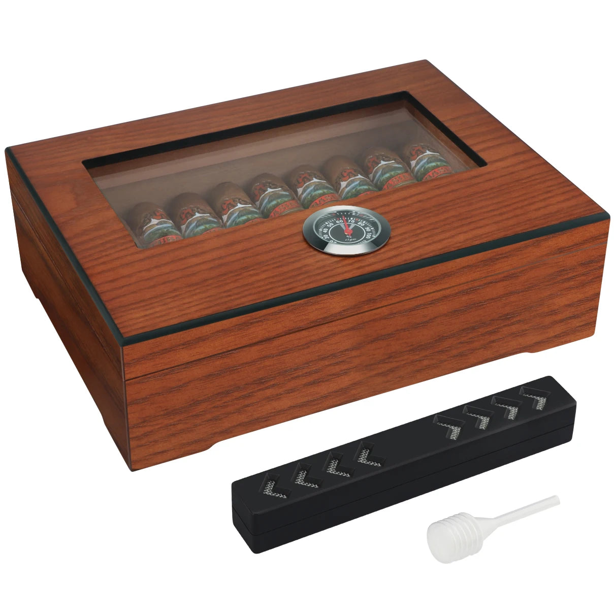 Porta Charutos Luxo Xifei Humidor Premium