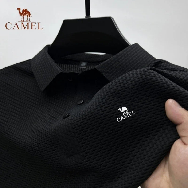 Camisa Polo Bianco Camel