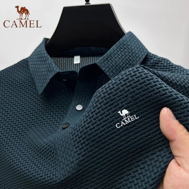 Camisa Polo Bianco Camel