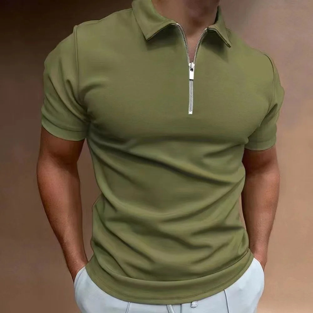 Camisa Polo Milano Zíper