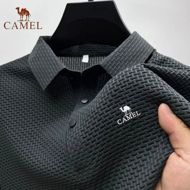 Camisa Polo Bianco Camel